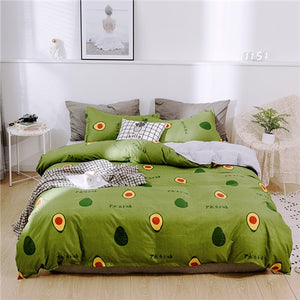 Open image in slideshow, Classic Bed Sheet &amp; Duvet Cover Set
